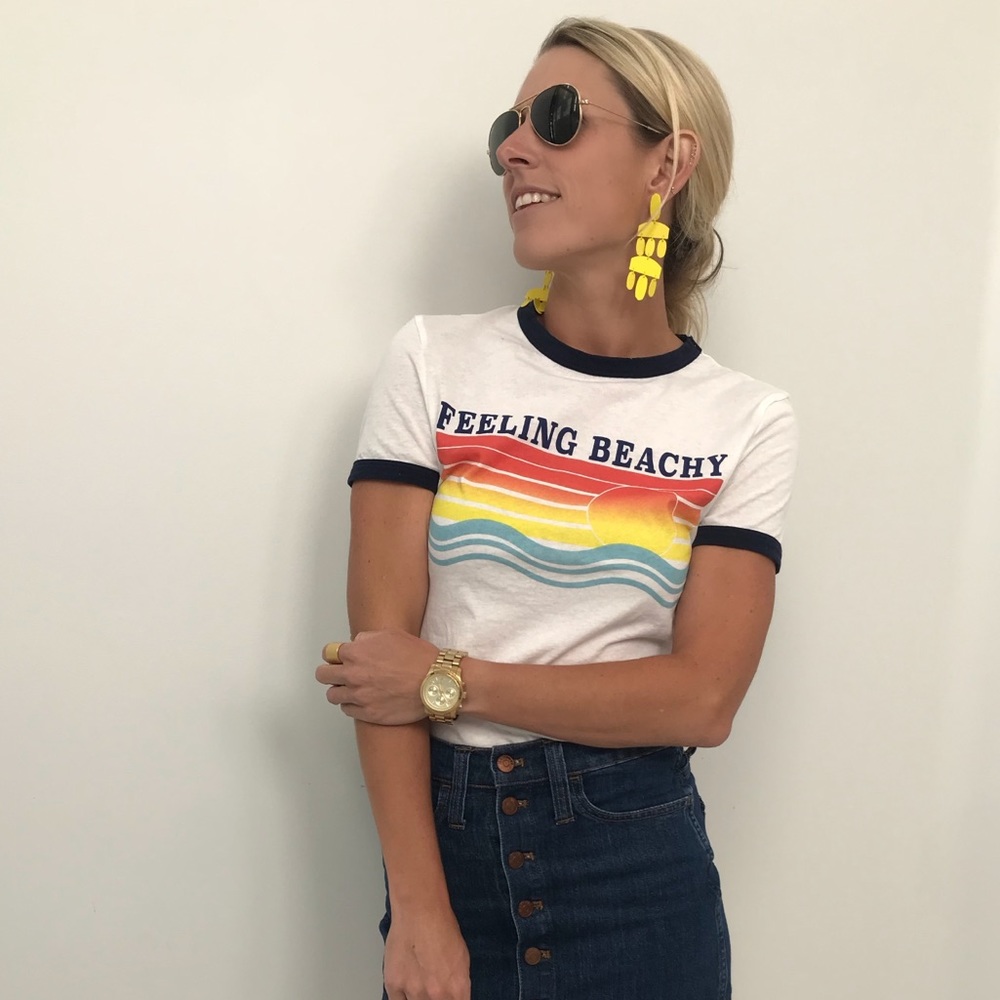 Zara Feeling Beachy Tee